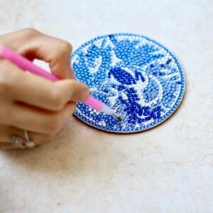 مجموعة قواعد أكواب القهوة